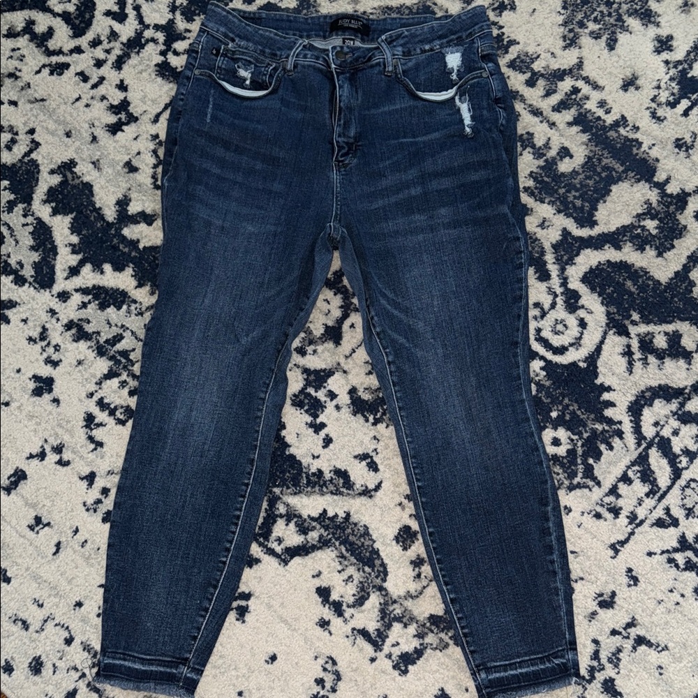 Judy Blue Dark Wash Skinny Jeans